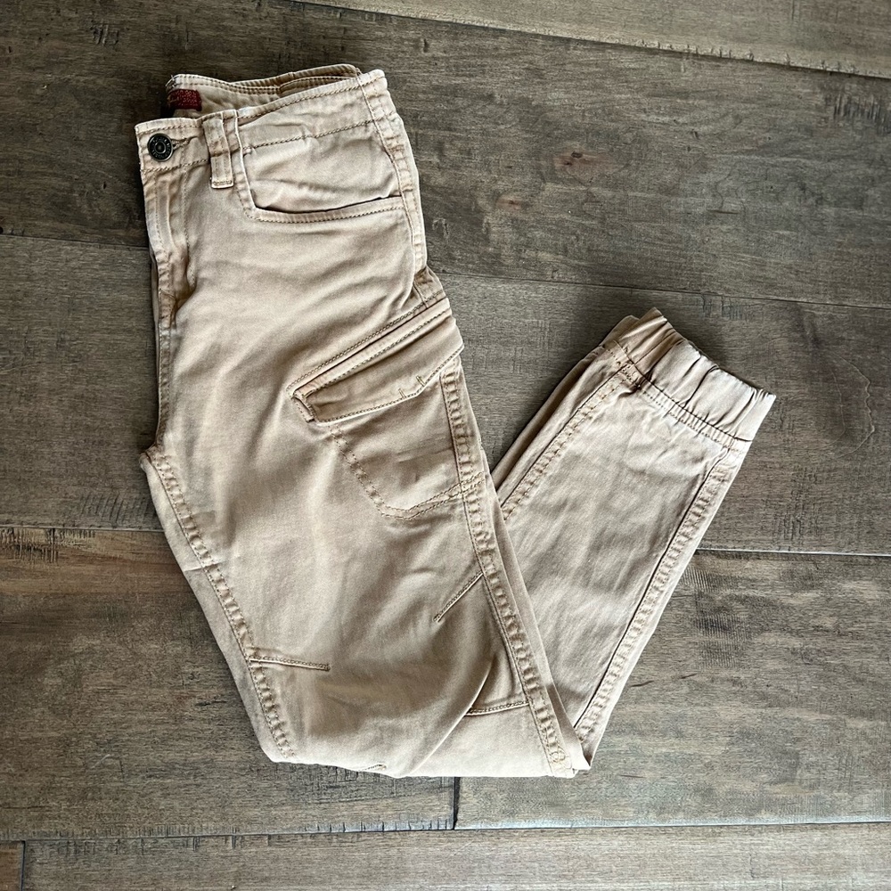 7 For All Mankind Boys Cargo Khaki